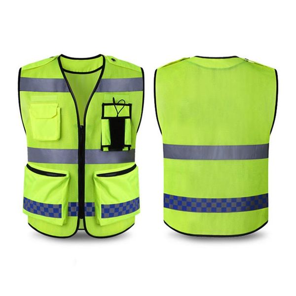 2018 outdoor night riding running high security safety vest reflective jacket safety waistcoat, Black
2018 outdoor night riding running high security safety vest reflective jacket safety waistcoat, Black
