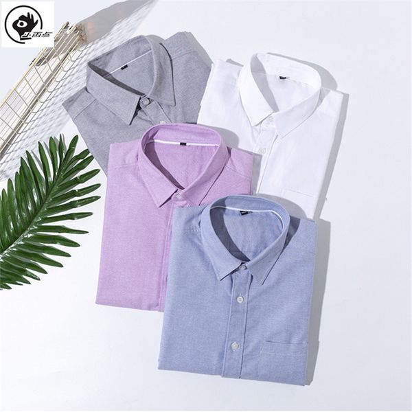 little raindrop mens solid dress shirt with left chest pocket high-quality male casual regular-fit button down shirts, White;black
little raindrop mens solid dress shirt with left chest pocket high-quality male casual regular-fit button down shirts, White;black
