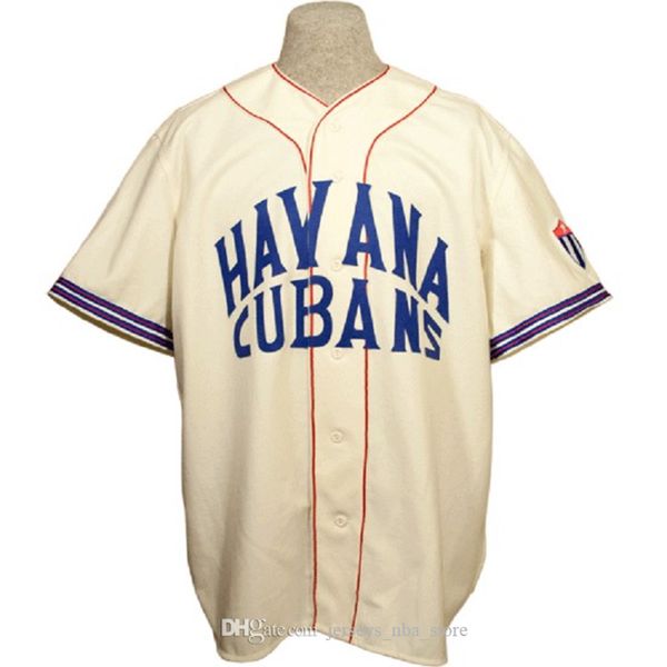 havana cubans 1947 home jersey 100% stitched embroidery vintage baseball jerseys custom any name any number 04, Blue;black
havana cubans 1947 home jersey 100% stitched embroidery vintage baseball jerseys custom any name any number 04, Blue;black