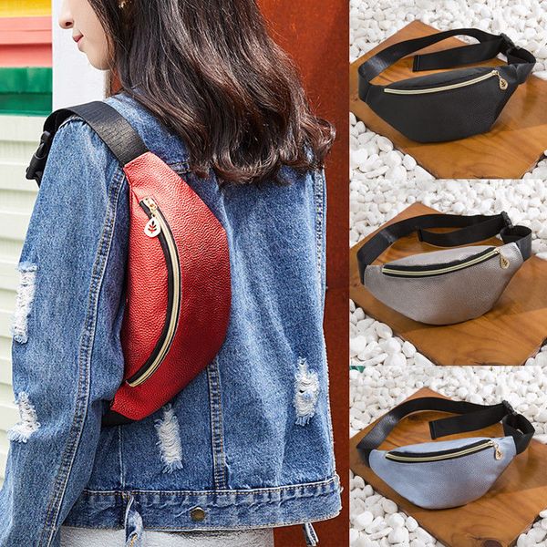fashion new women waist fanny pack girls solid pu leather adjustable belt zipper waist bag casual chest bag litchi grain design
fashion new women waist fanny pack girls solid pu leather adjustable belt zipper waist bag casual chest bag litchi grain design