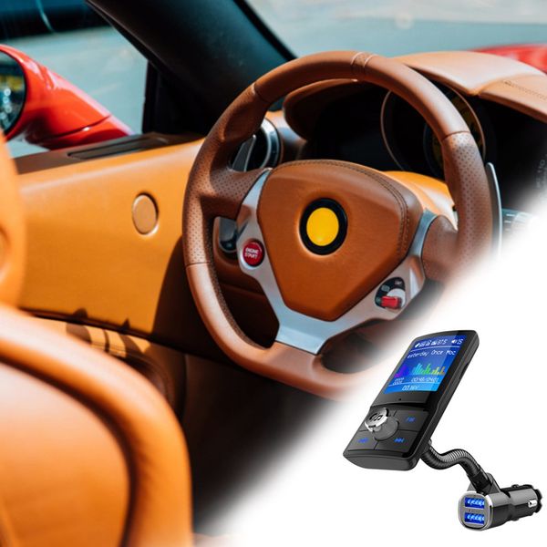 bc43 fm transmitter in-car wireless radio transmitter adapter music player car kit 2 usb ports hands calling
bc43 fm transmitter in-car wireless radio transmitter adapter music player car kit 2 usb ports hands calling
