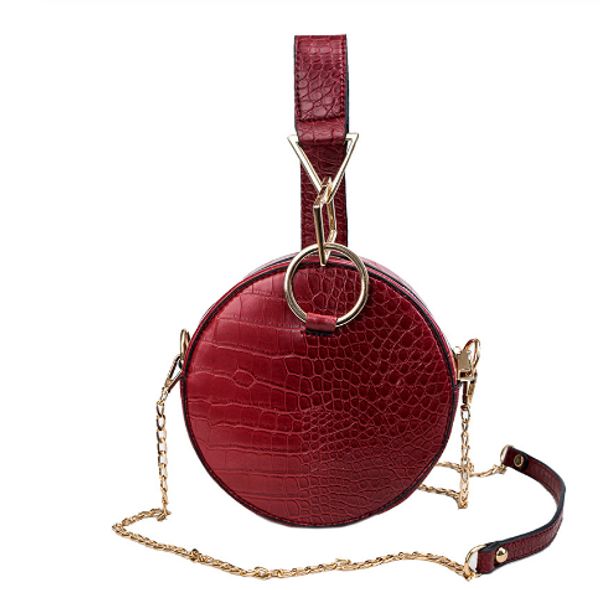 2020 fashion new ladies round tote bag quality pu leather women's handbag crocodile pattern chain shoulder messenger bags
2020 fashion new ladies round tote bag quality pu leather women's handbag crocodile pattern chain shoulder messenger bags