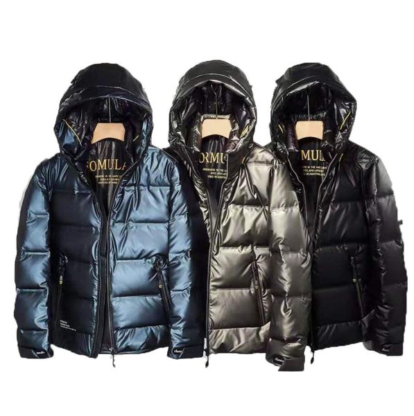 2019 winter new thick white duck down jacket men's trend handsome cool brand cold winter bread short jacket high-grade down jacket, Black
2019 winter new thick white duck down jacket men's trend handsome cool brand cold winter bread short jacket high-grade down jacket, Black