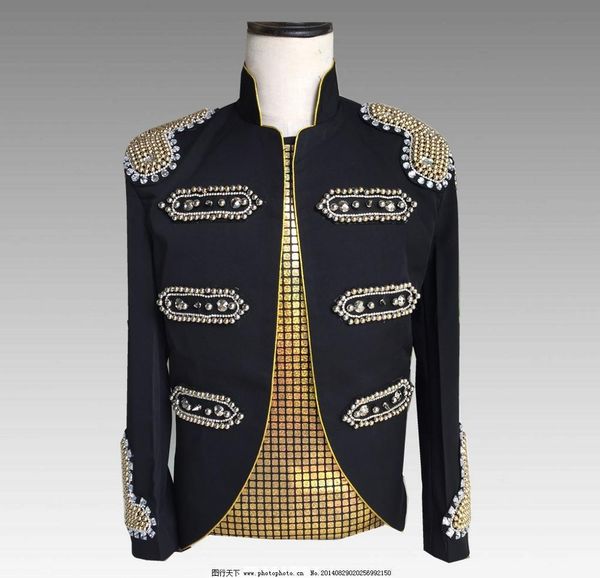 fashion european drama court men suits slim fit rhinestone party suit jacket celebration performance wear men stage tuxedo s-3xl, White;black
fashion european drama court men suits slim fit rhinestone party suit jacket celebration performance wear men stage tuxedo s-3xl, White;black