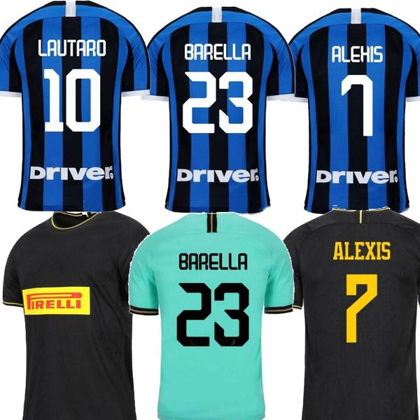 2019 inter eriksen milan lukaku home 20th anniversary away green black men soccer jersey alexis maillot de foot football shirt uniforms 2020, Black;yellow
2019 inter eriksen milan lukaku home 20th anniversary away green black men soccer jersey alexis maillot de foot football shirt uniforms 2020, Black;yellow