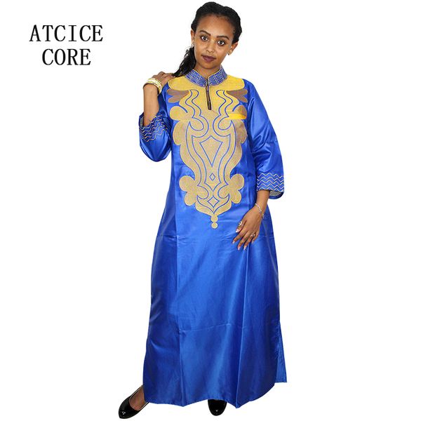 african bazin embroidery design dress soft material long dress without scarf la019#, Red
african bazin embroidery design dress soft material long dress without scarf la019#, Red