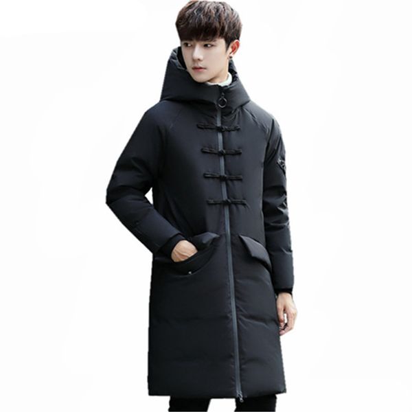 new men's down jacket thick long winter coat men causual slim parka hooded mens outwear 3xl hombre, Black
new men's down jacket thick long winter coat men causual slim parka hooded mens outwear 3xl hombre, Black
