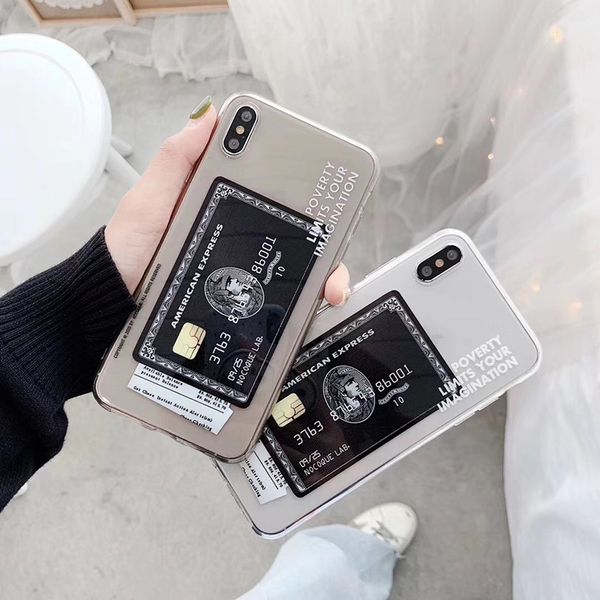 american express card label case for iphone 11 pro x xr xs max 6 s 7 8 plus luxury transparent soft silicon phone cover capa
american express card label case for iphone 11 pro x xr xs max 6 s 7 8 plus luxury transparent soft silicon phone cover capa