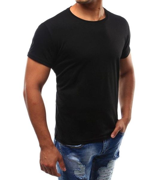 new brand men's o neck neck cotton casual t-shirt slim fit short sleeve solid color material, White;black
new brand men's o neck neck cotton casual t-shirt slim fit short sleeve solid color material, White;black
