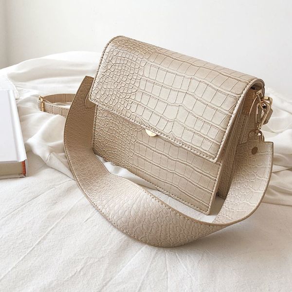 мода крокодил цепь сумки конструктора класса люкс кожа pu женщина плечо crossbody сумка женской дамы аллигатор закрылки сумка новой