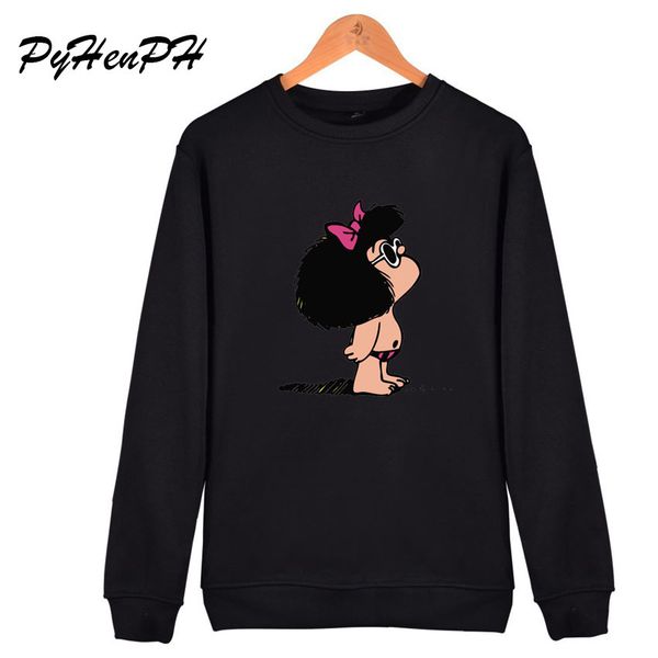 hoodies women cartoon toda mafalda print oversized hoodie 2019 new winter pullover sweatshirt casual women's hooded, Black
hoodies women cartoon toda mafalda print oversized hoodie 2019 new winter pullover sweatshirt casual women's hooded, Black