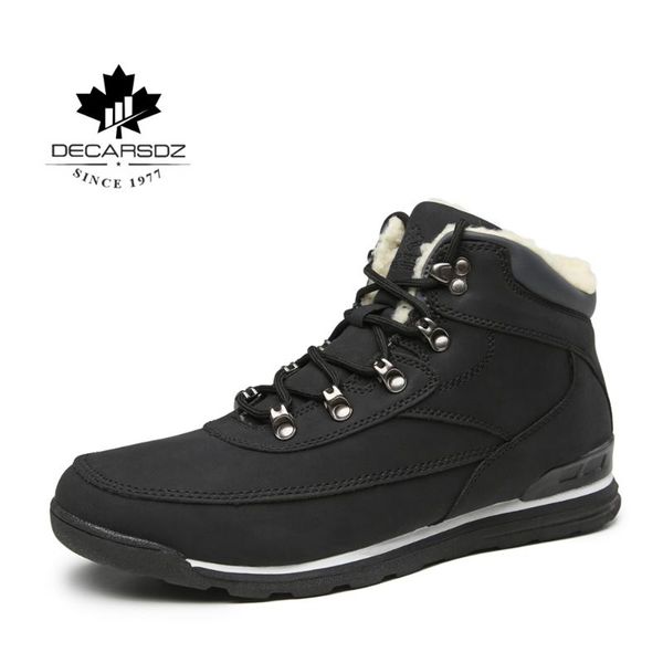 men winter boots 2019 brand ankle botas hombre male warm snow boots men fur fashion shoes comfy non-slip lace-up men's, Black
men winter boots 2019 brand ankle botas hombre male warm snow boots men fur fashion shoes comfy non-slip lace-up men's, Black