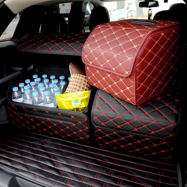car trunk organizer box pu leather stowing tidying interior holders, boot/ /stuff automobile storage bags storage basket
car trunk organizer box pu leather stowing tidying interior holders, boot/ /stuff automobile storage bags storage basket