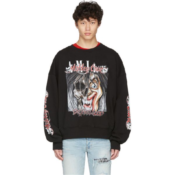 mens designer hoodies 20ss grimace printing women hoodie high street fashion brand loose sweatshirt crew neck pullover sweater, Black
mens designer hoodies 20ss grimace printing women hoodie high street fashion brand loose sweatshirt crew neck pullover sweater, Black