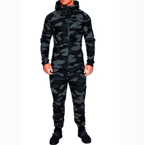 2020 осень мужчины sportwear брюки куртки спортивные костюмы мужские hoodie камуфляж костюмы открытый набор спортивная sweat suit, Gray
2020 осень мужчины sportwear брюки куртки спортивные костюмы мужские hoodie камуфляж костюмы открытый набор спортивная sweat suit, Gray
