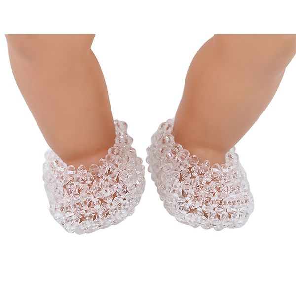 18 inchs american girl doll shoes for child party gift toys--doll clothes accessories manual bead white doll shoes for american girl
18 inchs american girl doll shoes for child party gift toys--doll clothes accessories manual bead white doll shoes for american girl