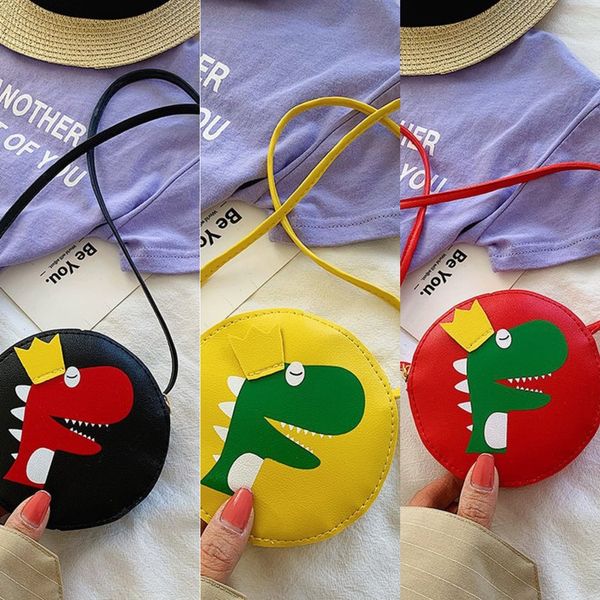 children's dinosaur round strap small round bag fashion shoulder messenger shoulder bag
children's dinosaur round strap small round bag fashion shoulder messenger shoulder bag