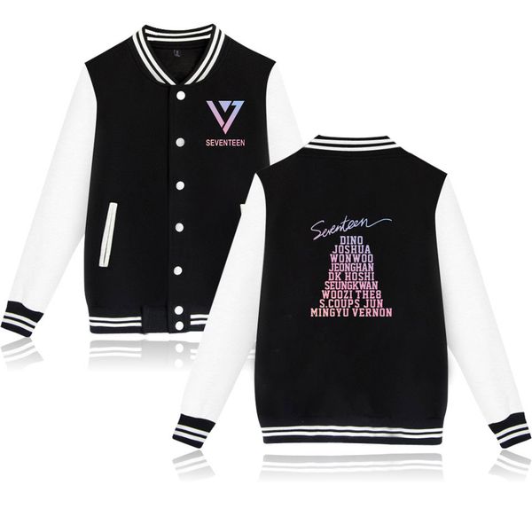 fashion seventeen kpop men women baseball jacket coat sports casual long sleeve hoodies jackets sweatshirt 4xl, Black;brown
fashion seventeen kpop men women baseball jacket coat sports casual long sleeve hoodies jackets sweatshirt 4xl, Black;brown