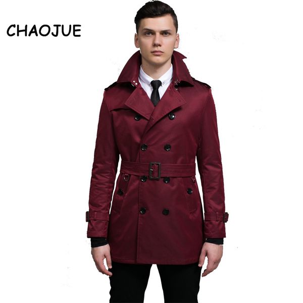 chaojue coat trench for mens europe brand fashion medium length white trench male slim causal business pea coat red overcoat, Tan;black
chaojue coat trench for mens europe brand fashion medium length white trench male slim causal business pea coat red overcoat, Tan;black