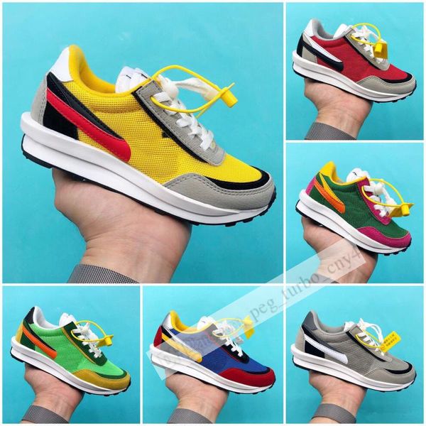 2020 new sacai waffle kids running shoes boys girls green gusto sneaker waffle pine green sneakers waffle sports trainers 22-35
2020 new sacai waffle kids running shoes boys girls green gusto sneaker waffle pine green sneakers waffle sports trainers 22-35