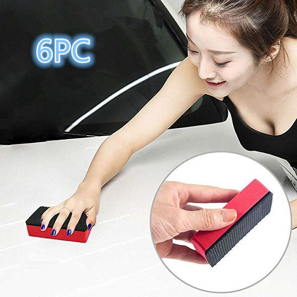6pc magic clay sponge stick car mat cleaning eraser wax polishing pad tool cleaning supplies, easy to use
6pc magic clay sponge stick car mat cleaning eraser wax polishing pad tool cleaning supplies, easy to use