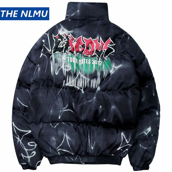 2019 winter hip hop jacket parkas illusion graffiti streetwear men windbreaker harajuku padded jacket coat warm outwear hc008, Black
2019 winter hip hop jacket parkas illusion graffiti streetwear men windbreaker harajuku padded jacket coat warm outwear hc008, Black