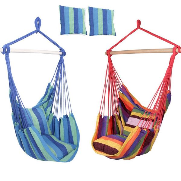 outdoor pads hammock hanging rope chair swing seat with 2pillows indoor seating bearing for hiking camping mat bear 120kg
outdoor pads hammock hanging rope chair swing seat with 2pillows indoor seating bearing for hiking camping mat bear 120kg