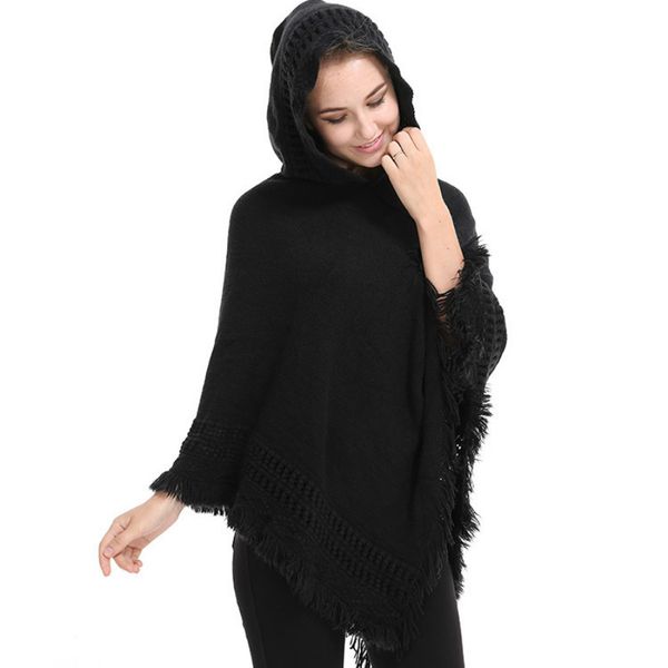 uguest autumn and winter thin knitting women sweater solid tassel hollow out long sleeve pullovers casual loose sweaters, White;black
uguest autumn and winter thin knitting women sweater solid tassel hollow out long sleeve pullovers casual loose sweaters, White;black