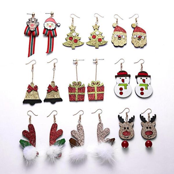 9pair new cartoon santa elk earrings christmas earringseurope and america fashion joker earrings 9 style, Silver
9pair new cartoon santa elk earrings christmas earringseurope and america fashion joker earrings 9 style, Silver