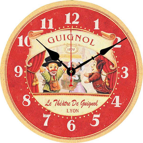 wonzom stage actor character wooden cardboard wall clock, european retro clock for chic home office cafe decor
wonzom stage actor character wooden cardboard wall clock, european retro clock for chic home office cafe decor
