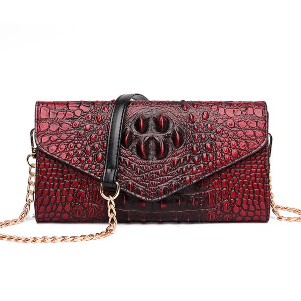 woman clutch 2020 new fashion crocodile shoulder bag all match pu leather dinner bag chain evening bags
woman clutch 2020 new fashion crocodile shoulder bag all match pu leather dinner bag chain evening bags