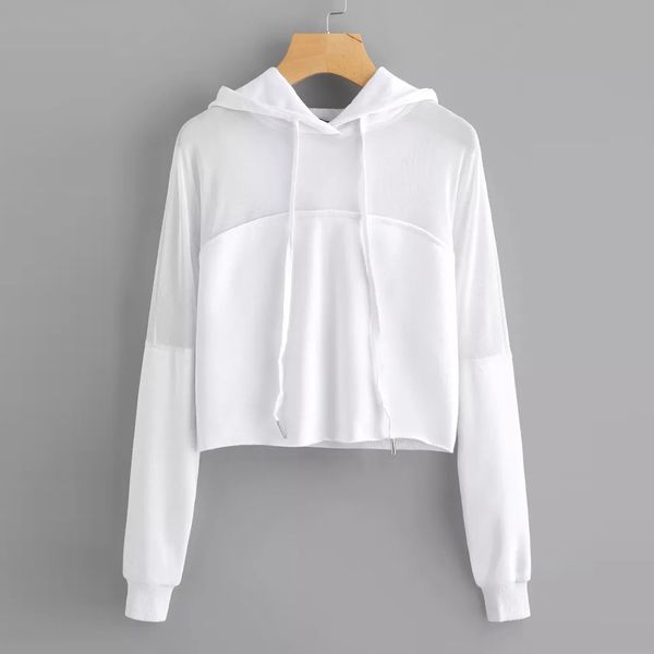 harajuku sweatshirt hoodies autumn 2018 women streetwear mesh patchwork hoodie clothes cropped tumblr moletom feminino, Black
harajuku sweatshirt hoodies autumn 2018 women streetwear mesh patchwork hoodie clothes cropped tumblr moletom feminino, Black