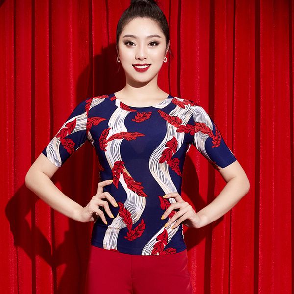 2018 new latin dance in ballroom cha cha samba women's clothing practice shirt short sleeves dancing costume dwy2076, Black;red
2018 new latin dance in ballroom cha cha samba women's clothing practice shirt short sleeves dancing costume dwy2076, Black;red