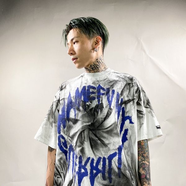 tide brand designer men luxury wash old dirty color graffiti short sleeve t-shirt mens european and american high street popular brand funer, White;black
tide brand designer men luxury wash old dirty color graffiti short sleeve t-shirt mens european and american high street popular brand funer, White;black