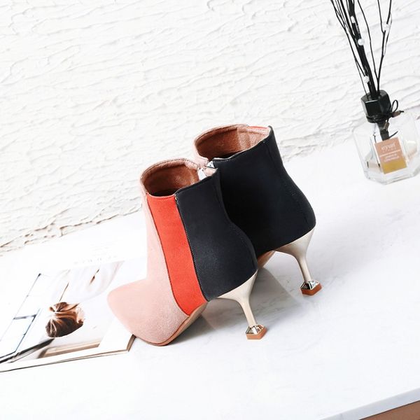 big size 9 10 13 boots women shoes ankle boots for women ladies shoes woman winter matching color pointed side zipper, Black
big size 9 10 13 boots women shoes ankle boots for women ladies shoes woman winter matching color pointed side zipper, Black