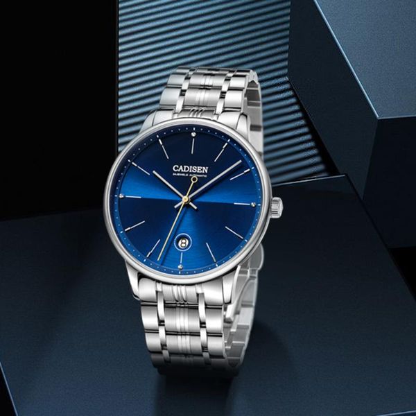 cadisen men watches automatic black watch men stainless steel waterproof business sport nh35a mechanical wristwatch, Slivery;brown
cadisen men watches automatic black watch men stainless steel waterproof business sport nh35a mechanical wristwatch, Slivery;brown