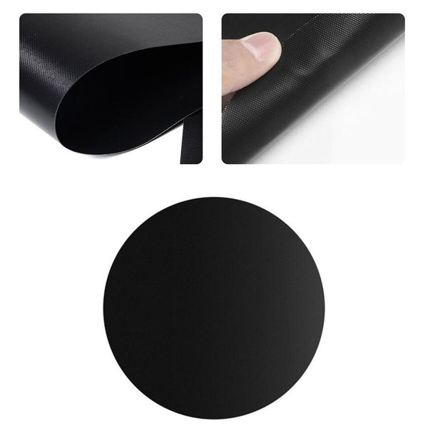 

40x40cm round shape reusable non-stick bbq grill mat 0.2mm thick ptfe barbecue baking liners teflon cook pad microwave oven tool