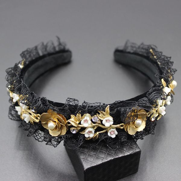 2019 мода корея европы барочных аристократического подиум жемчужного цветок кружево диапазон волосы обруч для волос украшения 195, Golden;white
2019 мода корея европы барочных аристократического подиум жемчужного цветок кружево диапазон волосы обруч для волос украшения 195, Golden;white