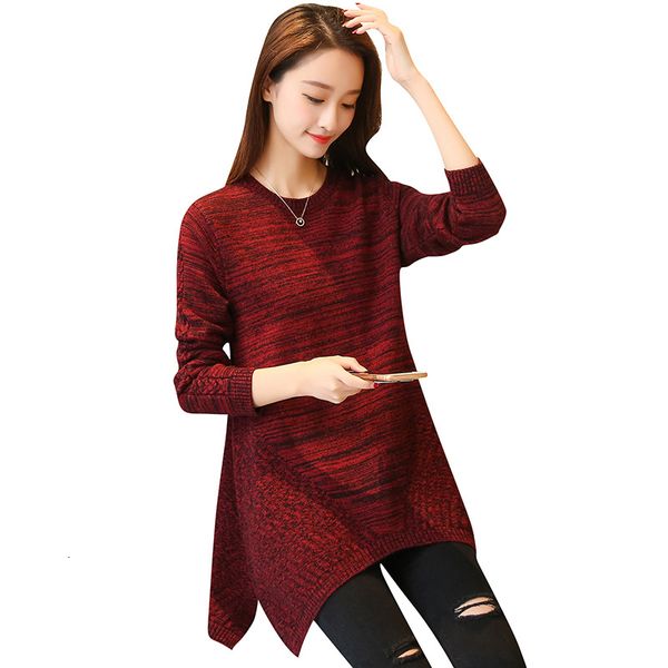 restoring winter warmth thick sweaters women new o -neck knee long sleeves trousers irregular women's basic ym803, White;black
restoring winter warmth thick sweaters women new o -neck knee long sleeves trousers irregular women's basic ym803, White;black
