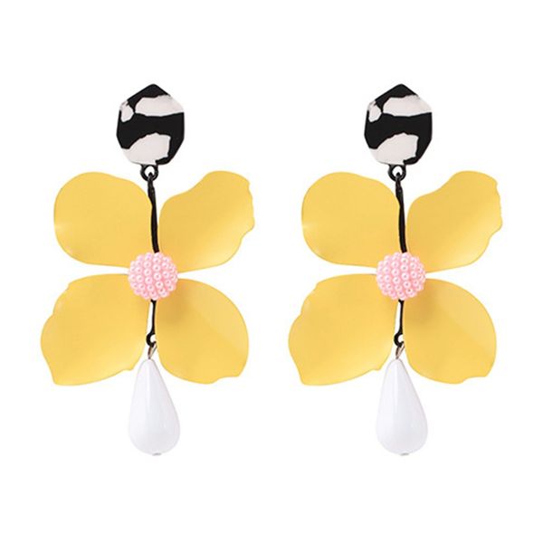 fashion female jewelry elegant dangle earrings creative personalized flower pendant drop earrings for party wedding, Silver
fashion female jewelry elegant dangle earrings creative personalized flower pendant drop earrings for party wedding, Silver