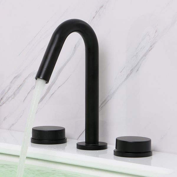 black plated brushed gold brass bathroom sink faucet basin cold water faucet,8 inches three holes two handles
black plated brushed gold brass bathroom sink faucet basin cold water faucet,8 inches three holes two handles