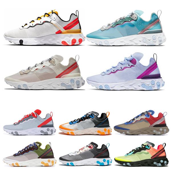 classic react element 55 87 mens womens running shoes tour yellow triple black white royal tint sail anthracite sports sneakers eur 36-45
classic react element 55 87 mens womens running shoes tour yellow triple black white royal tint sail anthracite sports sneakers eur 36-45