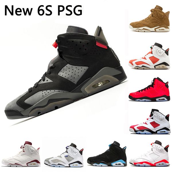 jumpman 6 psg 6s athletic basketball shoes mens cny carmine gatorade green tinker unc black cat designer trainers, White;red
jumpman 6 psg 6s athletic basketball shoes mens cny carmine gatorade green tinker unc black cat designer trainers, White;red