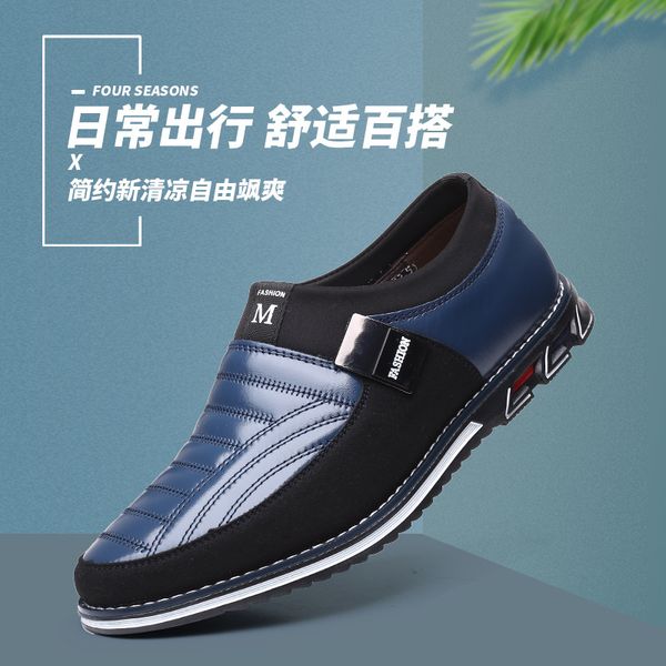 2019 new big size 38-48 oxfords leather men shoes fashion casual slip on formal business wedding dress shoes mens loafers 32861, Black
2019 new big size 38-48 oxfords leather men shoes fashion casual slip on formal business wedding dress shoes mens loafers 32861, Black