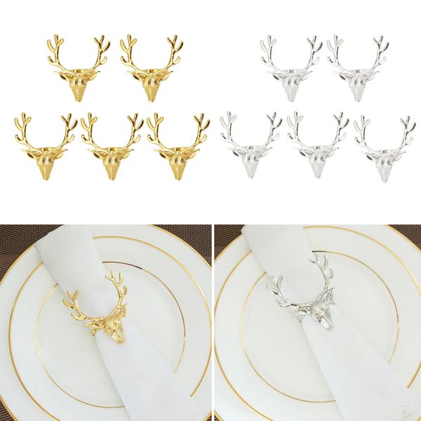 pack 10pcs reindeer design napkin rings tissue holder for bar counter restaurant cafe decoration
pack 10pcs reindeer design napkin rings tissue holder for bar counter restaurant cafe decoration