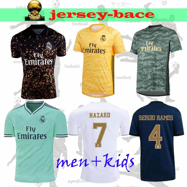 new 19 20 real madrid soccer jersey hazard home away 3rd modric jovic rodrygo vinicius jr benzema sergio ramos kids men football shirt, Black;yellow
new 19 20 real madrid soccer jersey hazard home away 3rd modric jovic rodrygo vinicius jr benzema sergio ramos kids men football shirt, Black;yellow