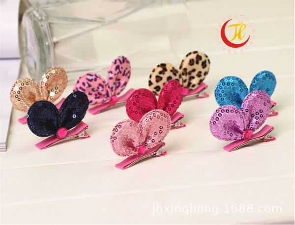 korean boutique cute cute leopard children baby decorations for hair clips glitter sequin bows with clips hairpins accessories, Black;brown
korean boutique cute cute leopard children baby decorations for hair clips glitter sequin bows with clips hairpins accessories, Black;brown