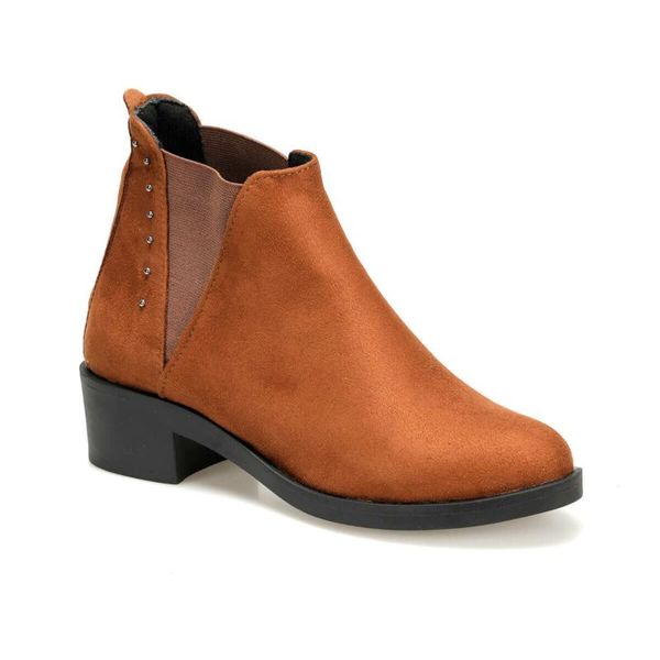 flo faith17z suede tan women 's boots butigo, Black