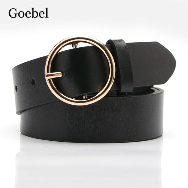 fashion women belt solid round shape buckle waist casual leather belts for women strap brand classic belt female, Black;brown
fashion women belt solid round shape buckle waist casual leather belts for women strap brand classic belt female, Black;brown