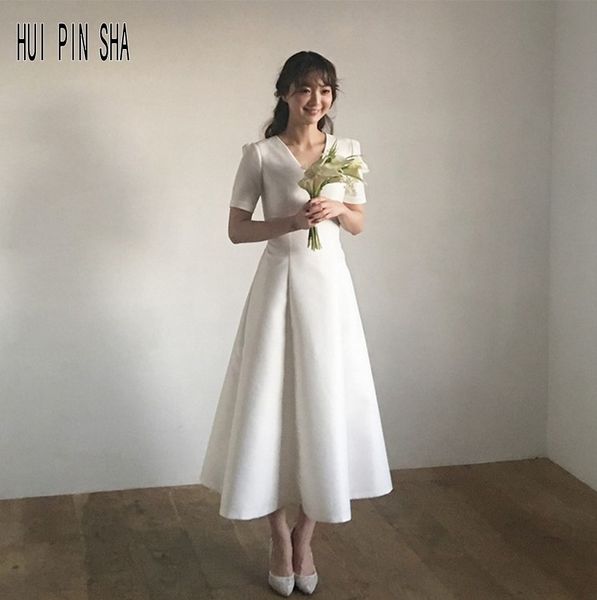 a line short sleeves party gowns v neck wedding gowns satin lace up prom dresses length evening dresses, White;black
a line short sleeves party gowns v neck wedding gowns satin lace up prom dresses length evening dresses, White;black